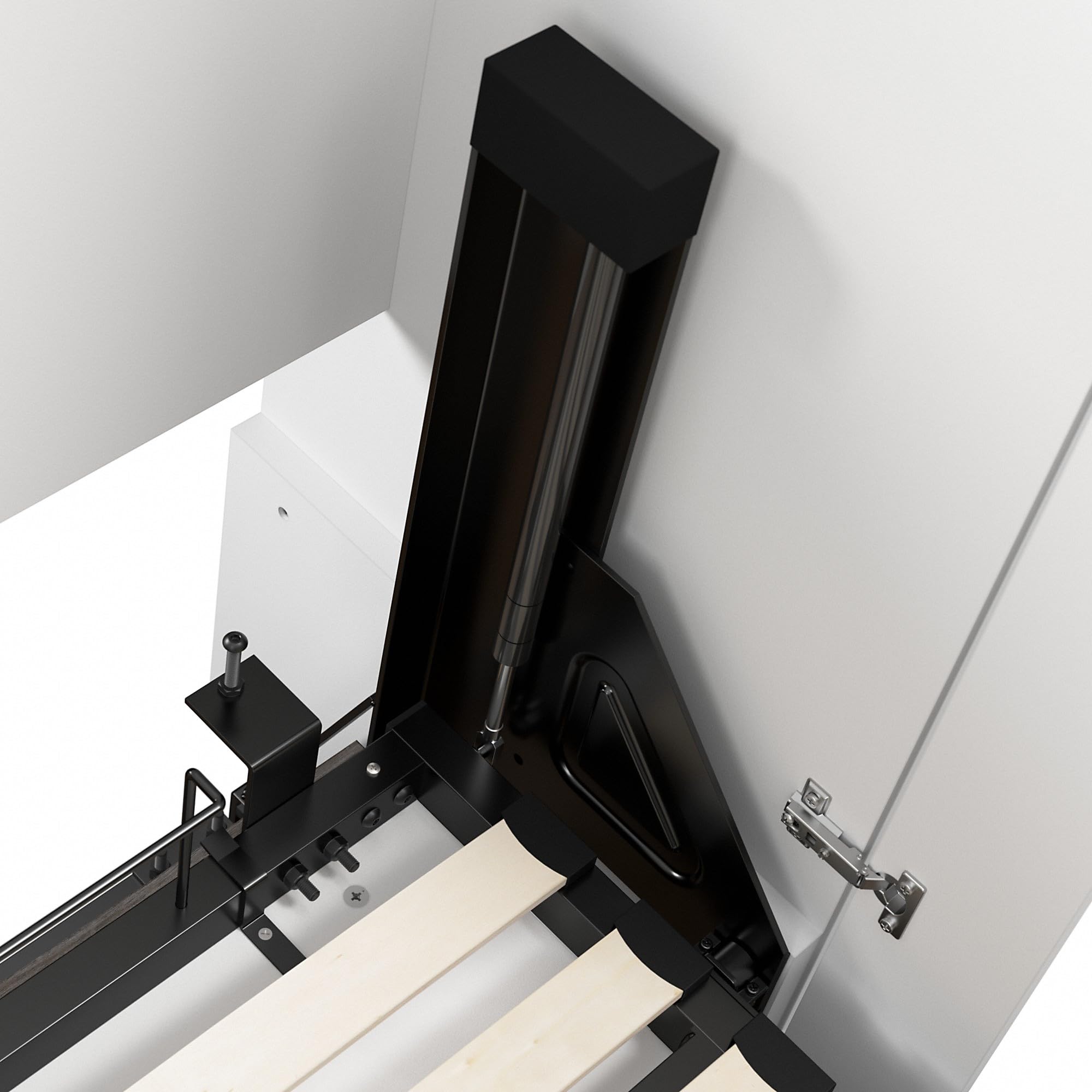 Bestar Orion Queen Murphy Bed, Sleeping Arrangement for Multipurpose Room - Image 7